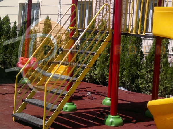 3 BASAMAKLI MERDİVEN KORKULUĞU