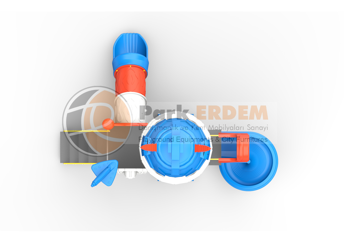 ROBOT TEMALI ÇOCUK OYUN PARKI 