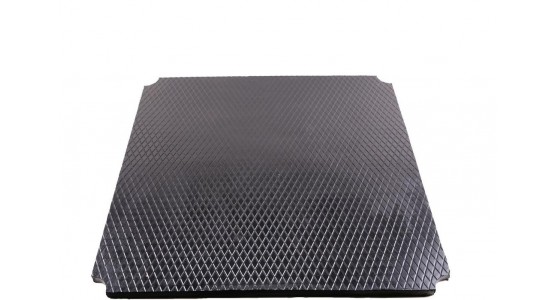 116x116 cm RUBBER PLATFORM. PLAYGROUND RUBBER PLATFORM