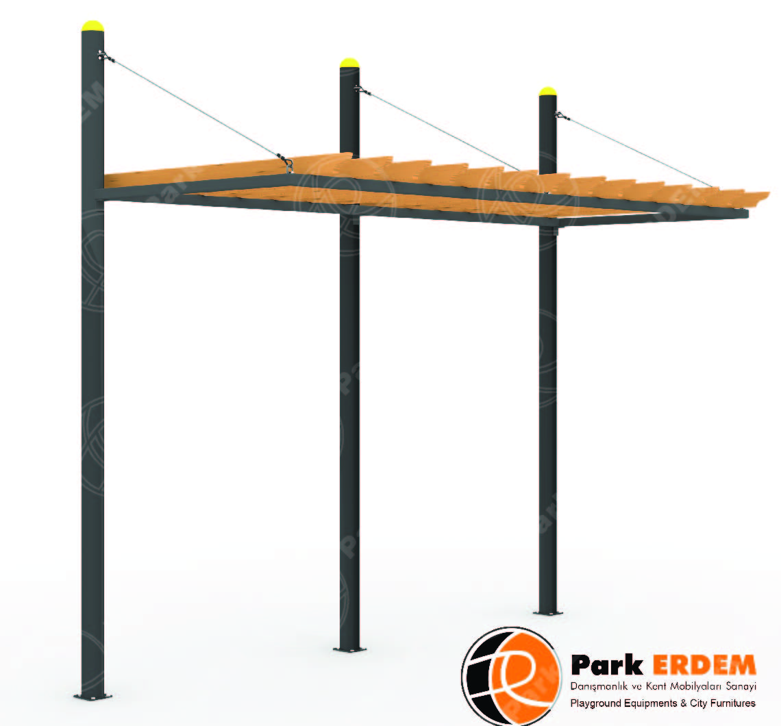 FLAT-ROOF PERGOLA