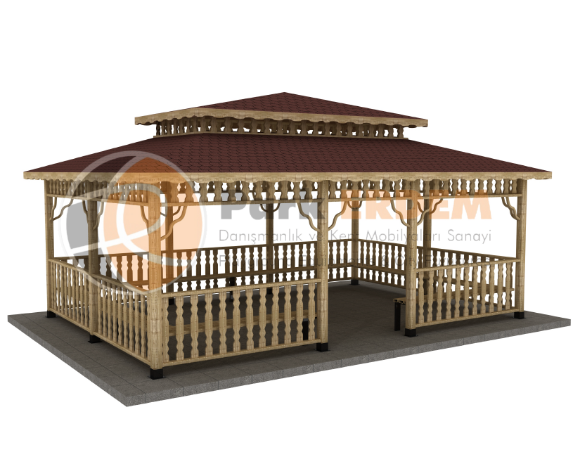 AHŞAP DİKDÖRTGEN KAMELYA