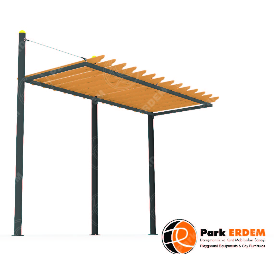 FLAT-ROOF PERGOLA