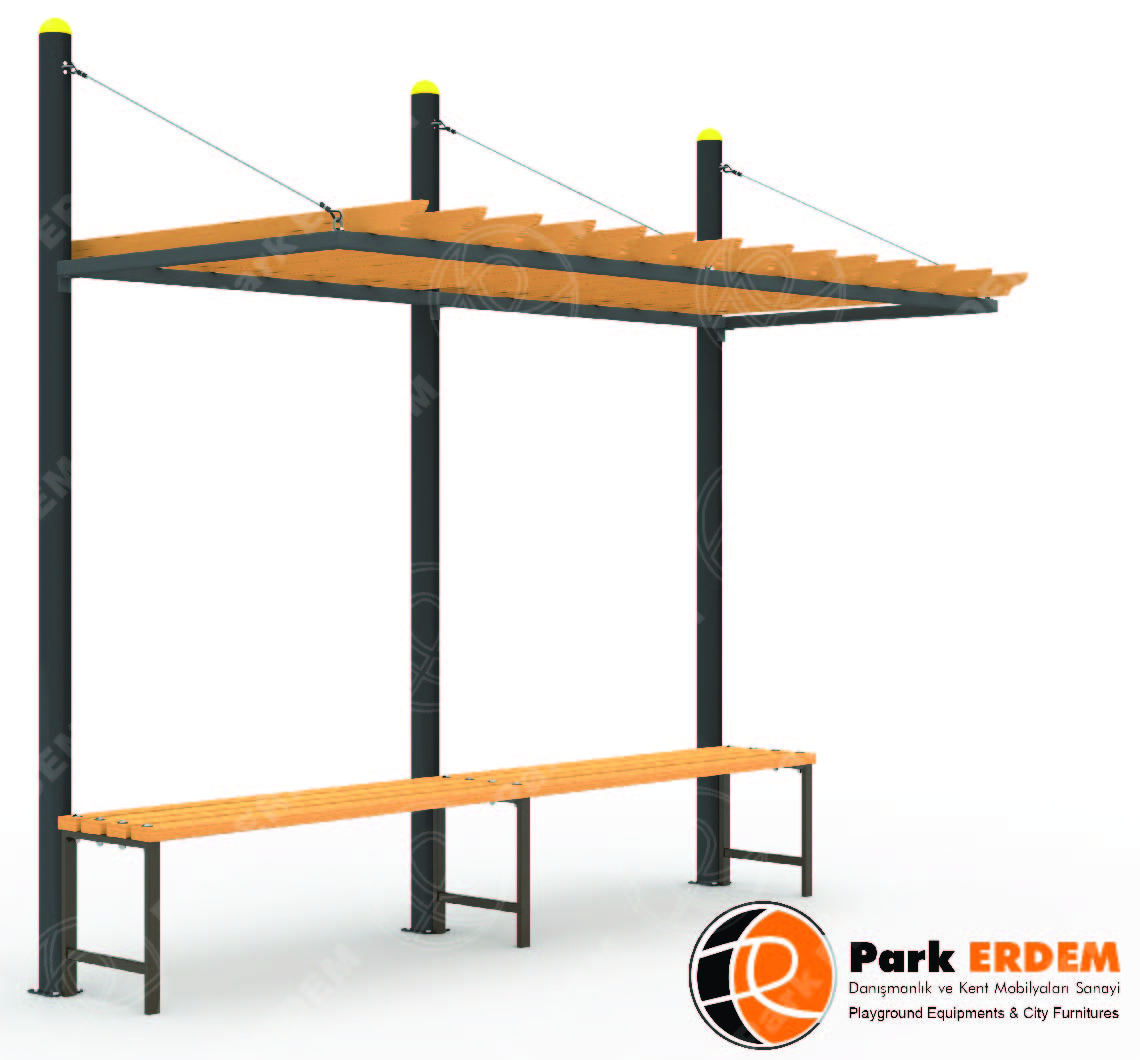 FLAT-ROOF PERGOLA