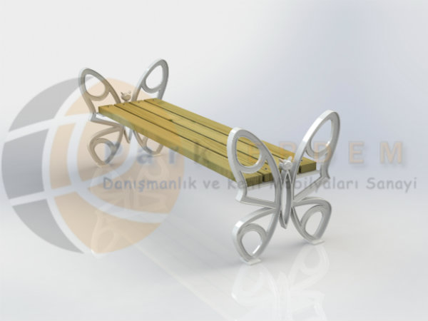 KELEBEK MODEL DÖKÜM OTURMA BANKI